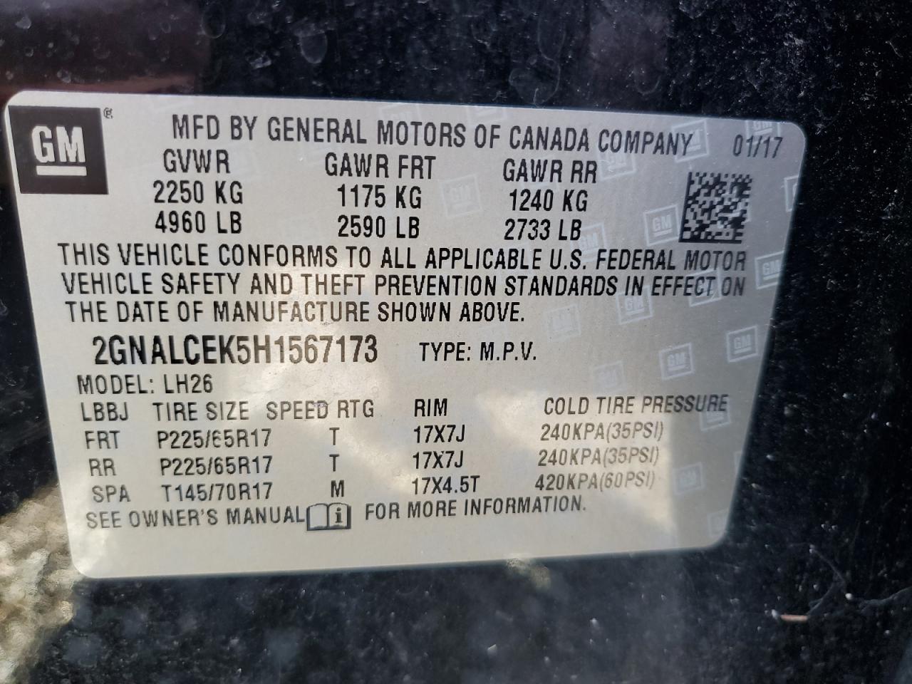 2017 Chevrolet Equinox - Image 13