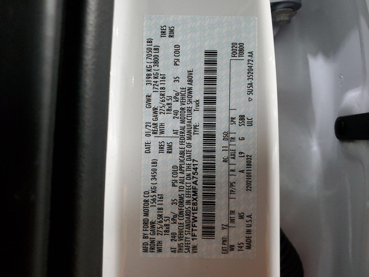 2021 Ford F-150 - Image 13