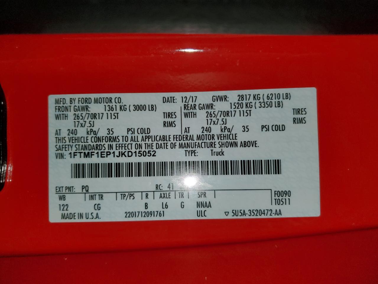 2018 Ford F-150 - Image 12