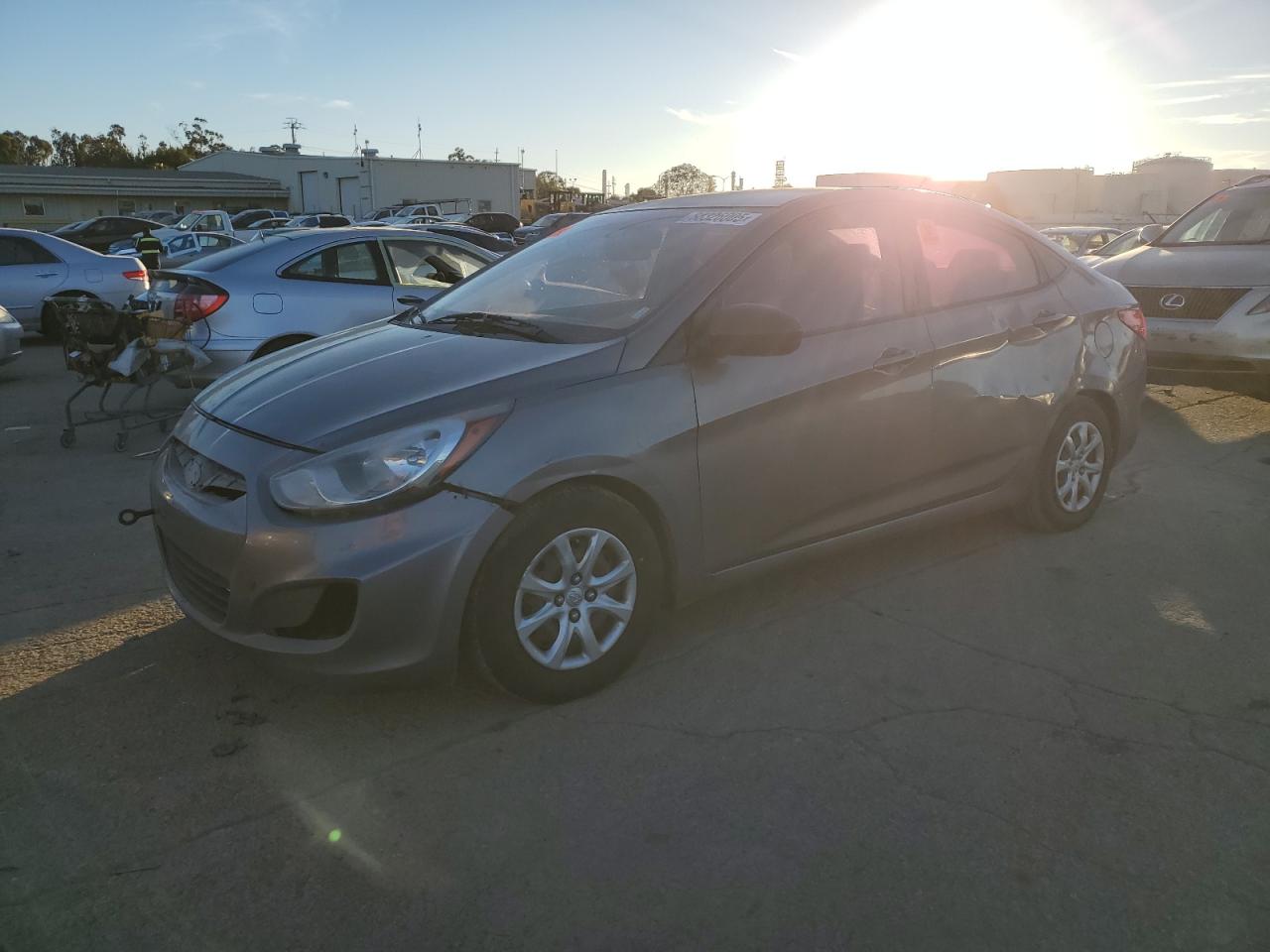 VIN KMHCT4AE7DU521099 2013 HYUNDAI ACCENT no.1