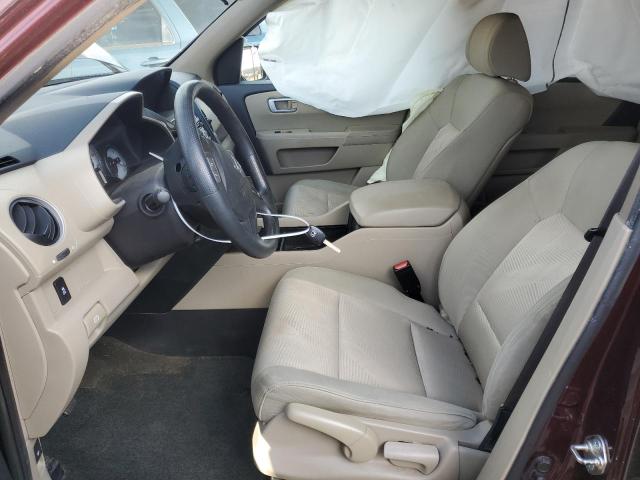 HONDA PILOT 2015 Бордовый