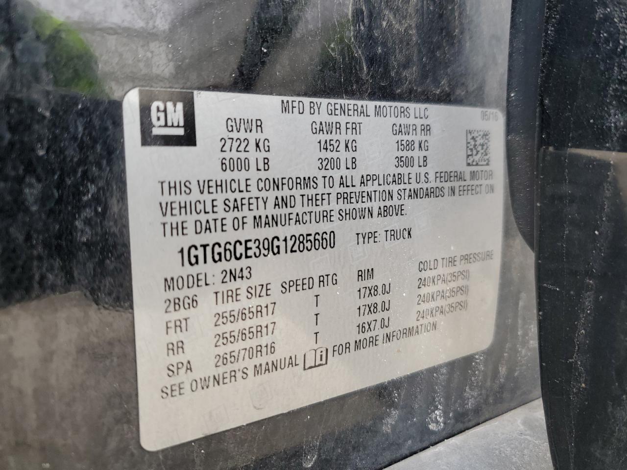 2016 GMC Canyon - Image 13