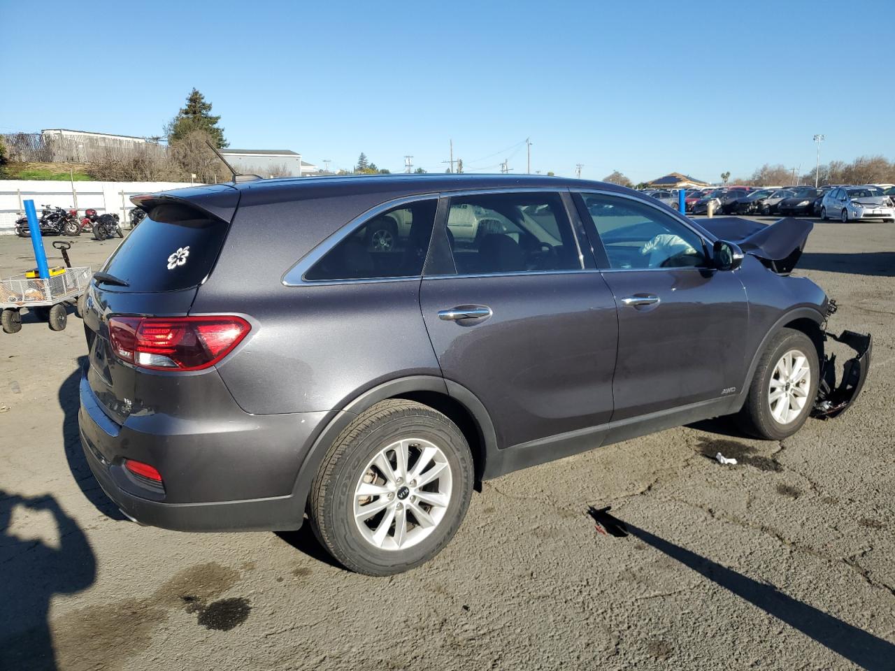 VIN 5XYPGDA58KG485514 2019 KIA SORENTO no.3