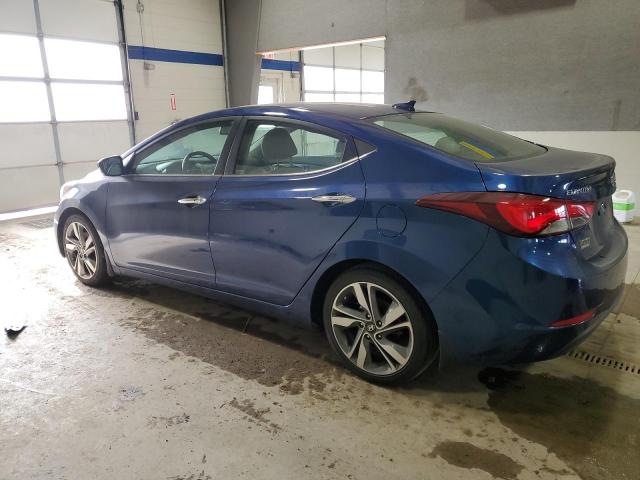 Sedans HYUNDAI ELANTRA 2016 Blue