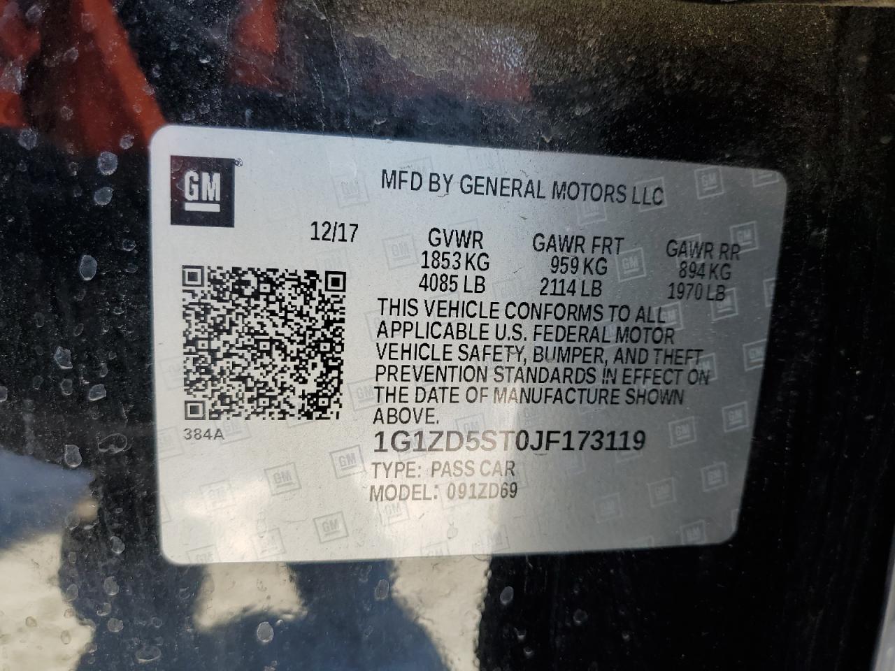2018 Chevrolet Malibu - Image 14
