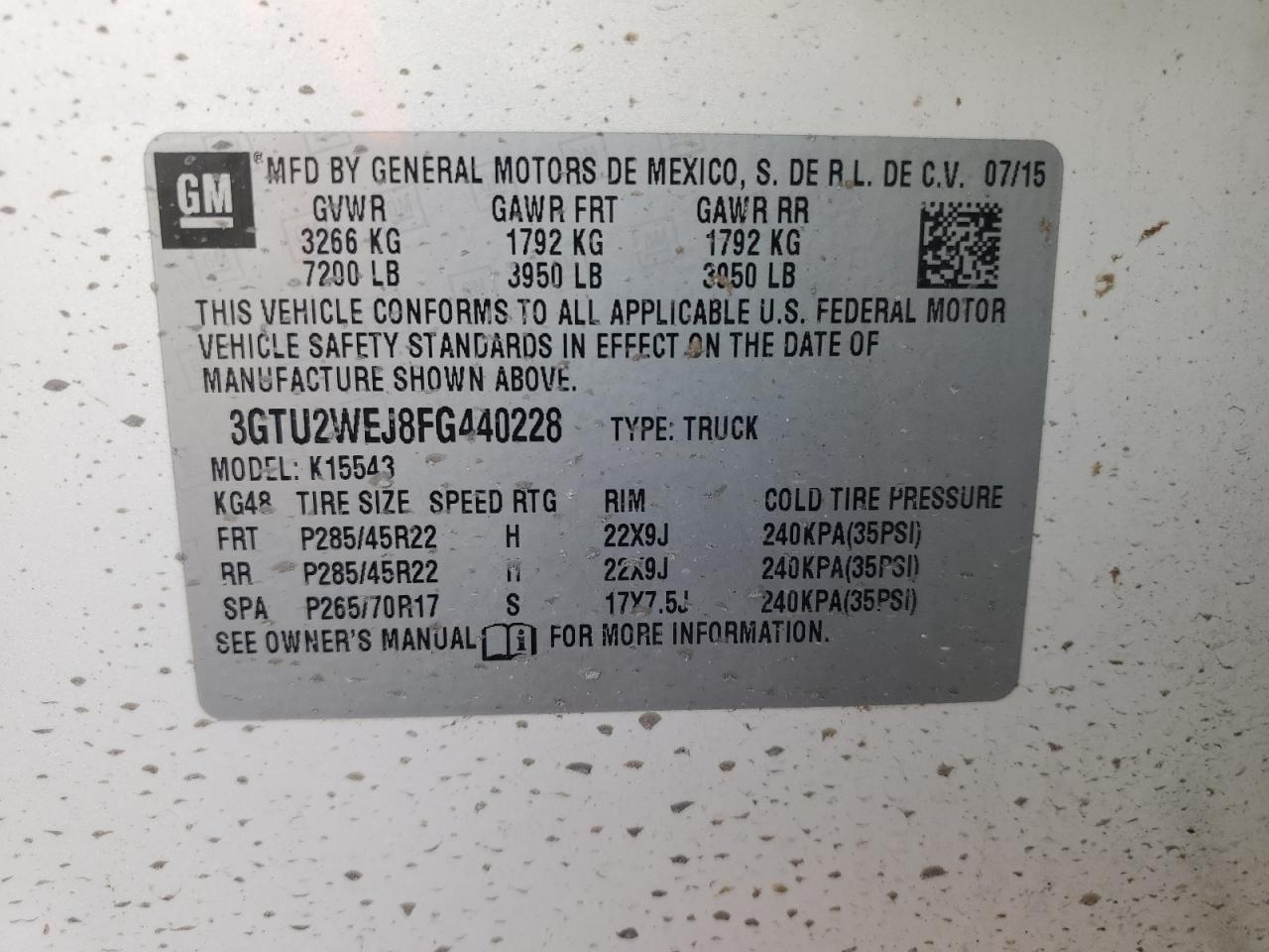 2015 GMC Sierra - Image 12