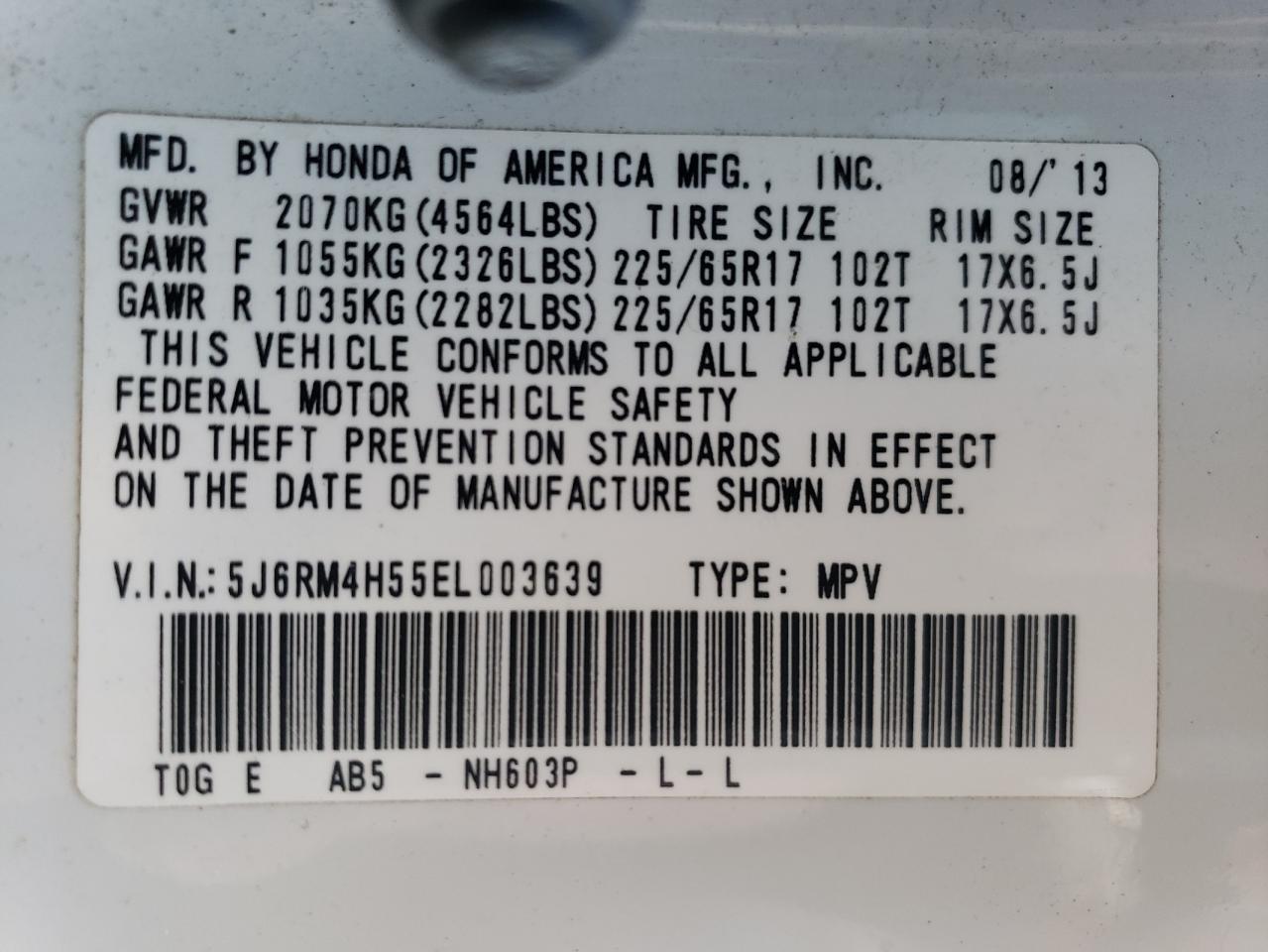 2014 Honda CR-V - Image 13