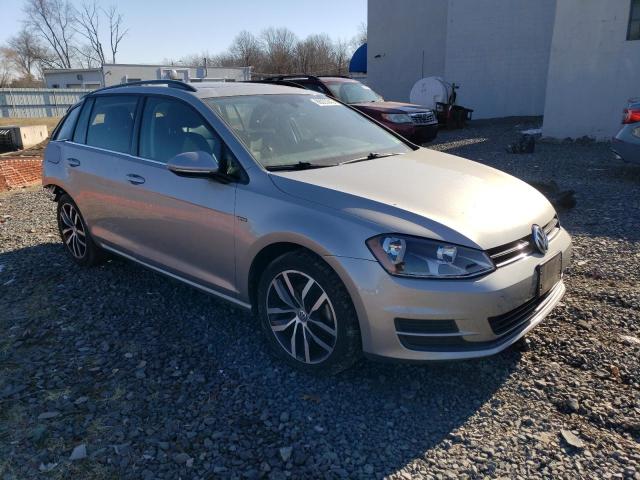  VOLKSWAGEN GOLF 2016 Сріблястий