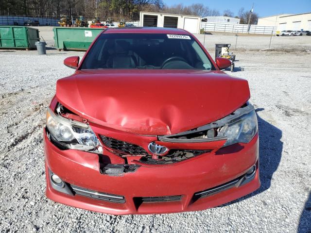  TOYOTA CAMRY 2012 Red