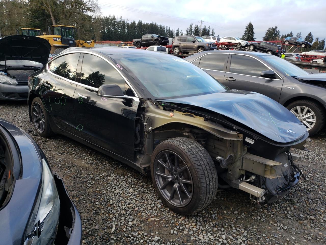 VIN 5YJ3E1EB1JF068308 2018 TESLA MODEL 3 no.4