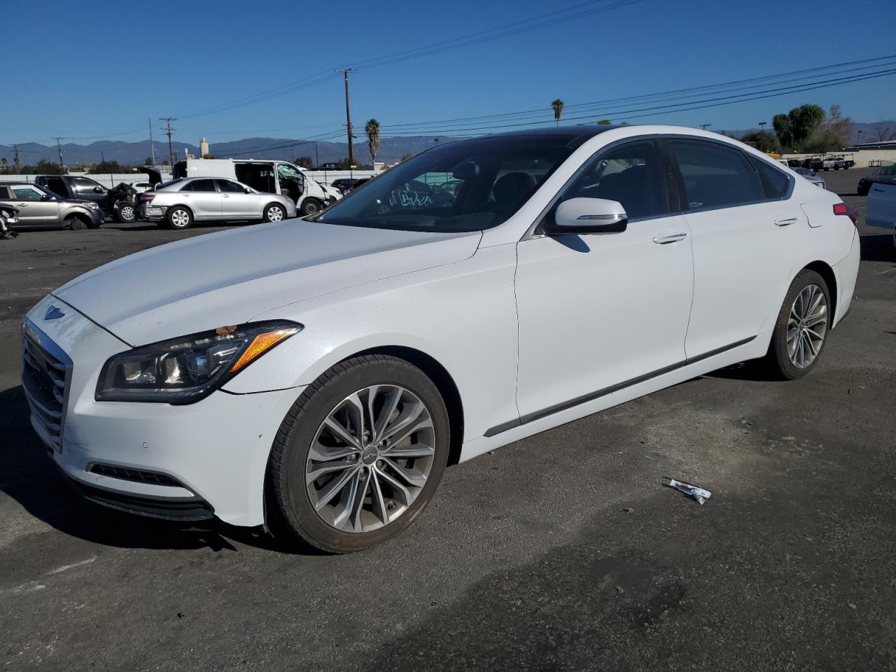 VIN KMHGN4JE3FU092591 2015 HYUNDAI GENESIS no.1