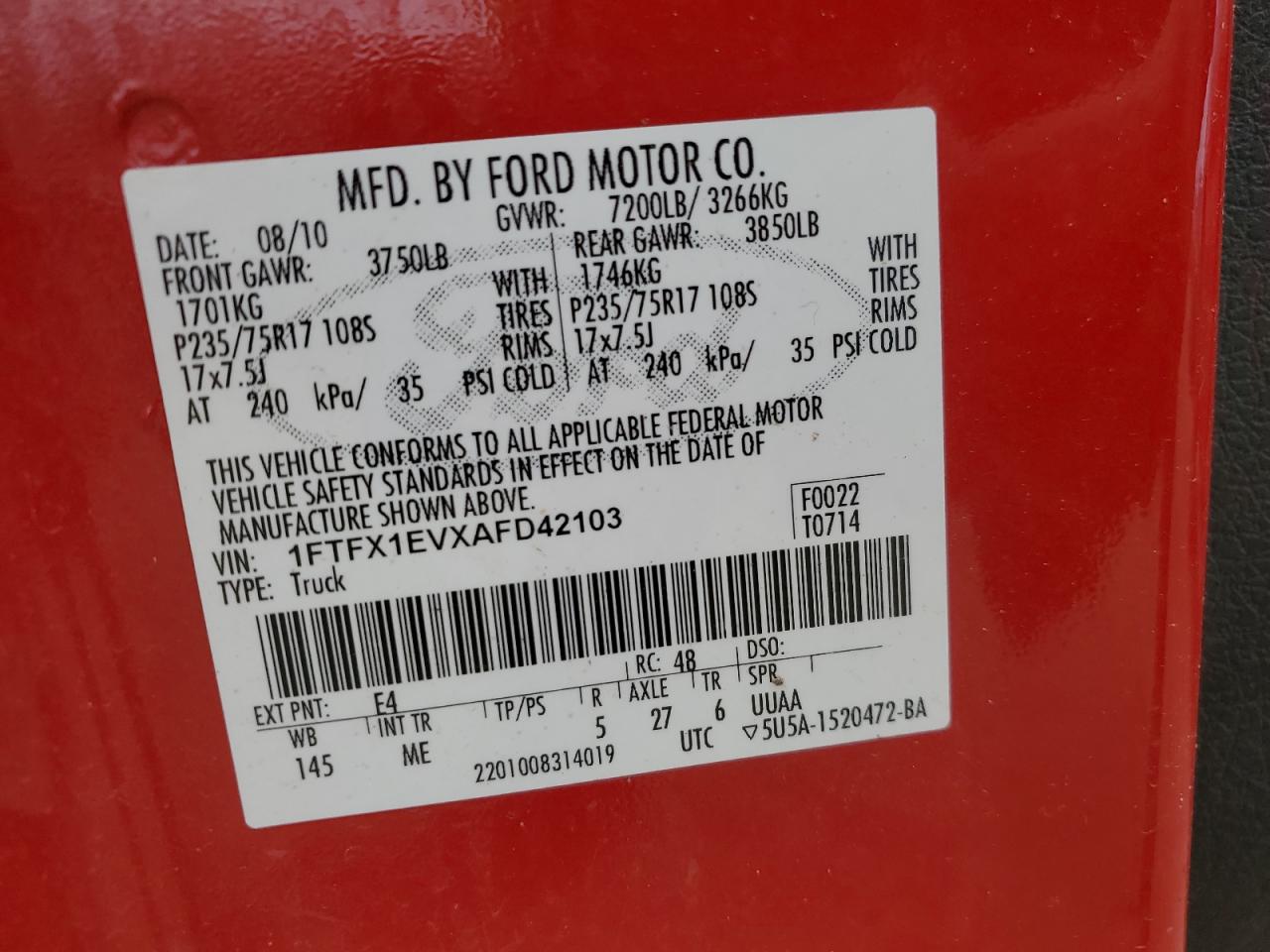 2010 Ford F-150 - Image 14