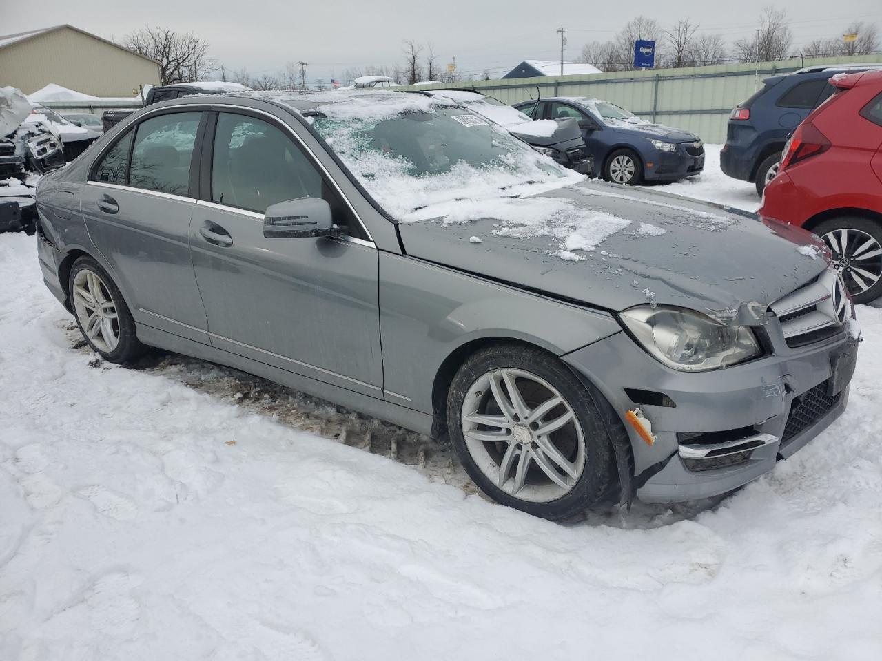 VIN WDDGF8AB1DR296245 2013 MERCEDES-BENZ C-CLASS no.4