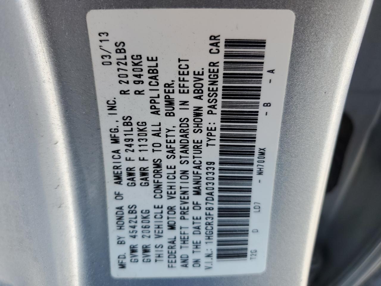 2013 Honda Accord - Image 12