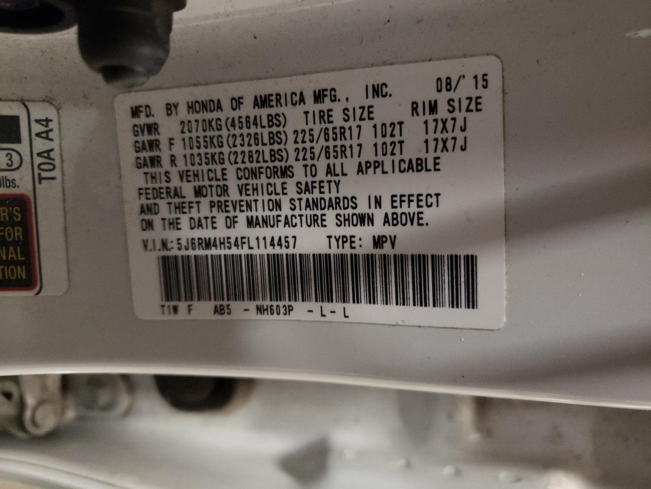 2015 Honda CR-V - Image 13