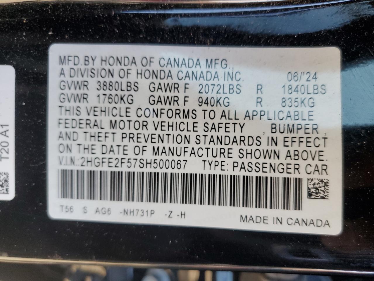 2025 Honda Civic - Image 12