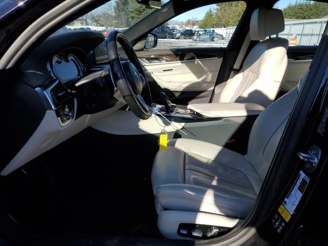  BMW 5 SERIES 2017 Granatowy