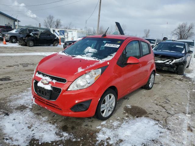 Hatchbacks CHEVROLET SPARK 2015 Czerwony