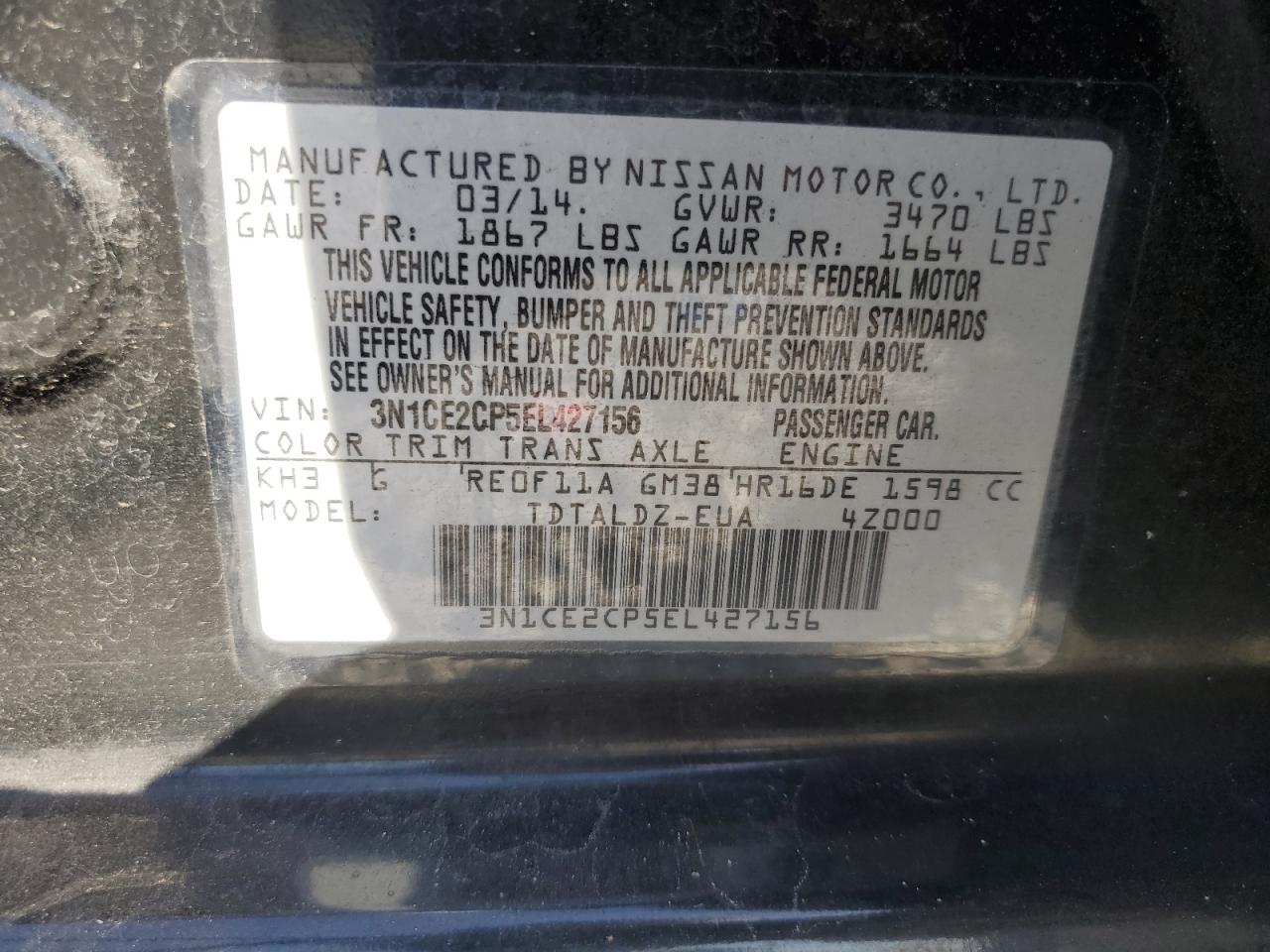 2014 Nissan Versa - Image 16