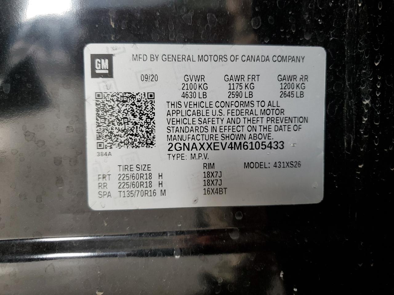 2021 Chevrolet Equinox - Image 15