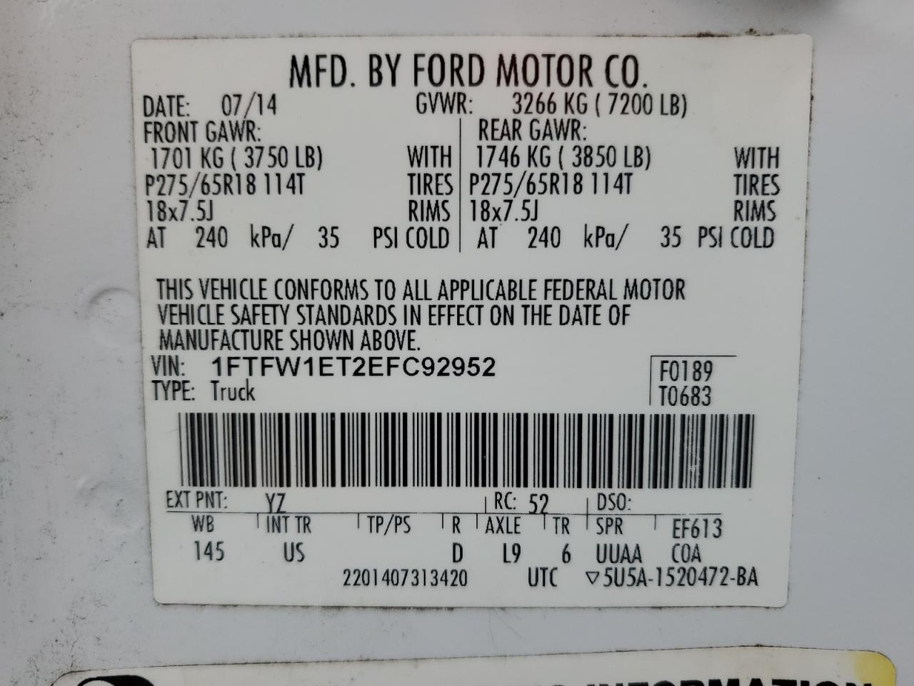 2014 Ford F-150 - Image 12