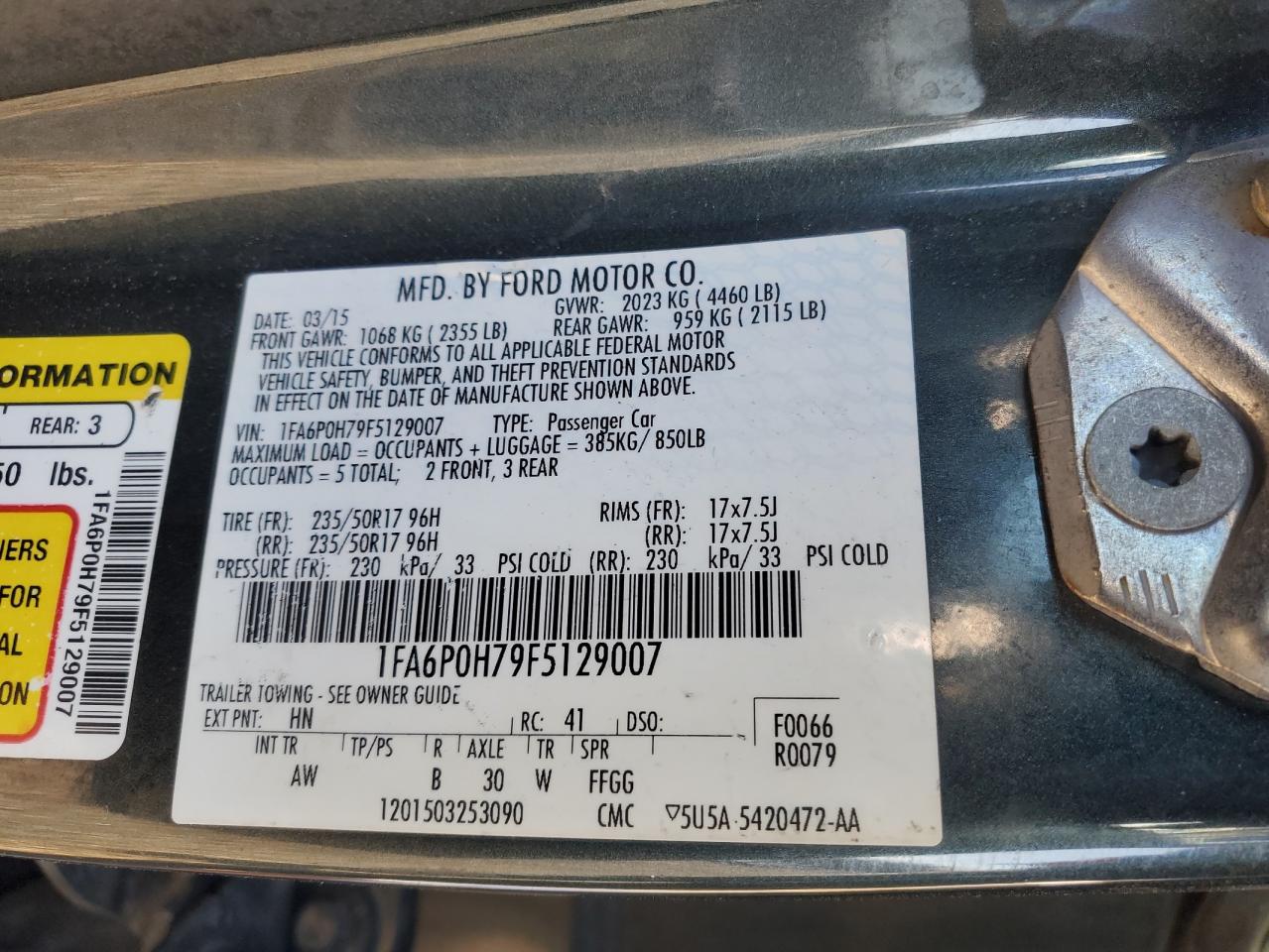 2015 Ford Fusion - Image 12