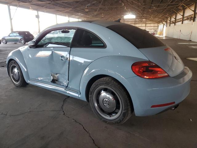  VOLKSWAGEN BEETLE 2013 Бирюзовый