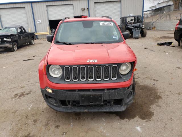  JEEP RENEGADE 2018 Red