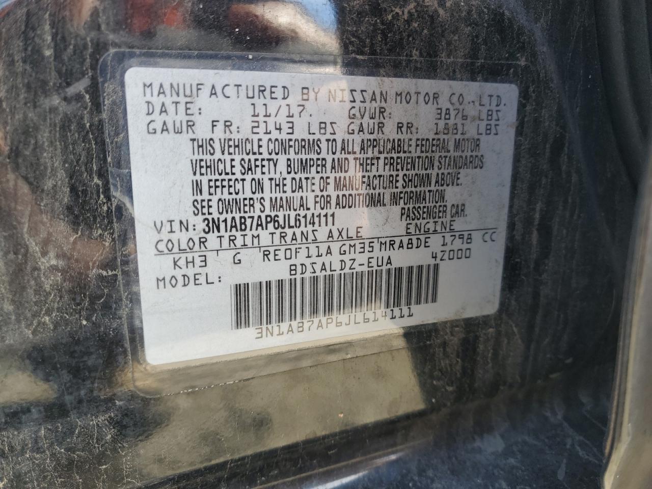 2018 Nissan Sentra - Image 12