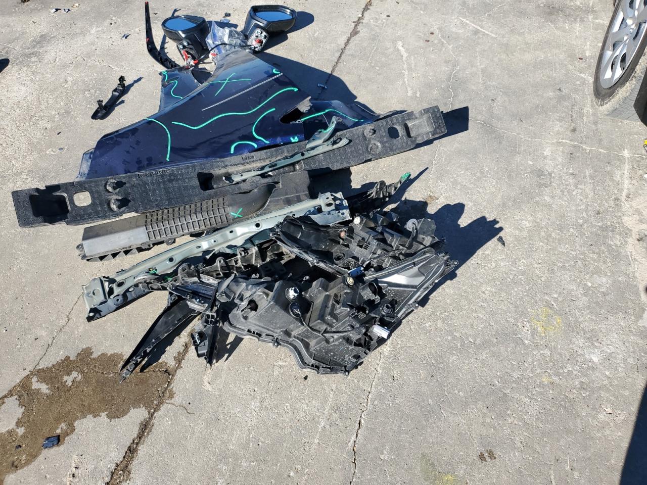 2021 Toyota Corolla Le VIN: JTDEPMAE8MJ16886 Lot: 88093115