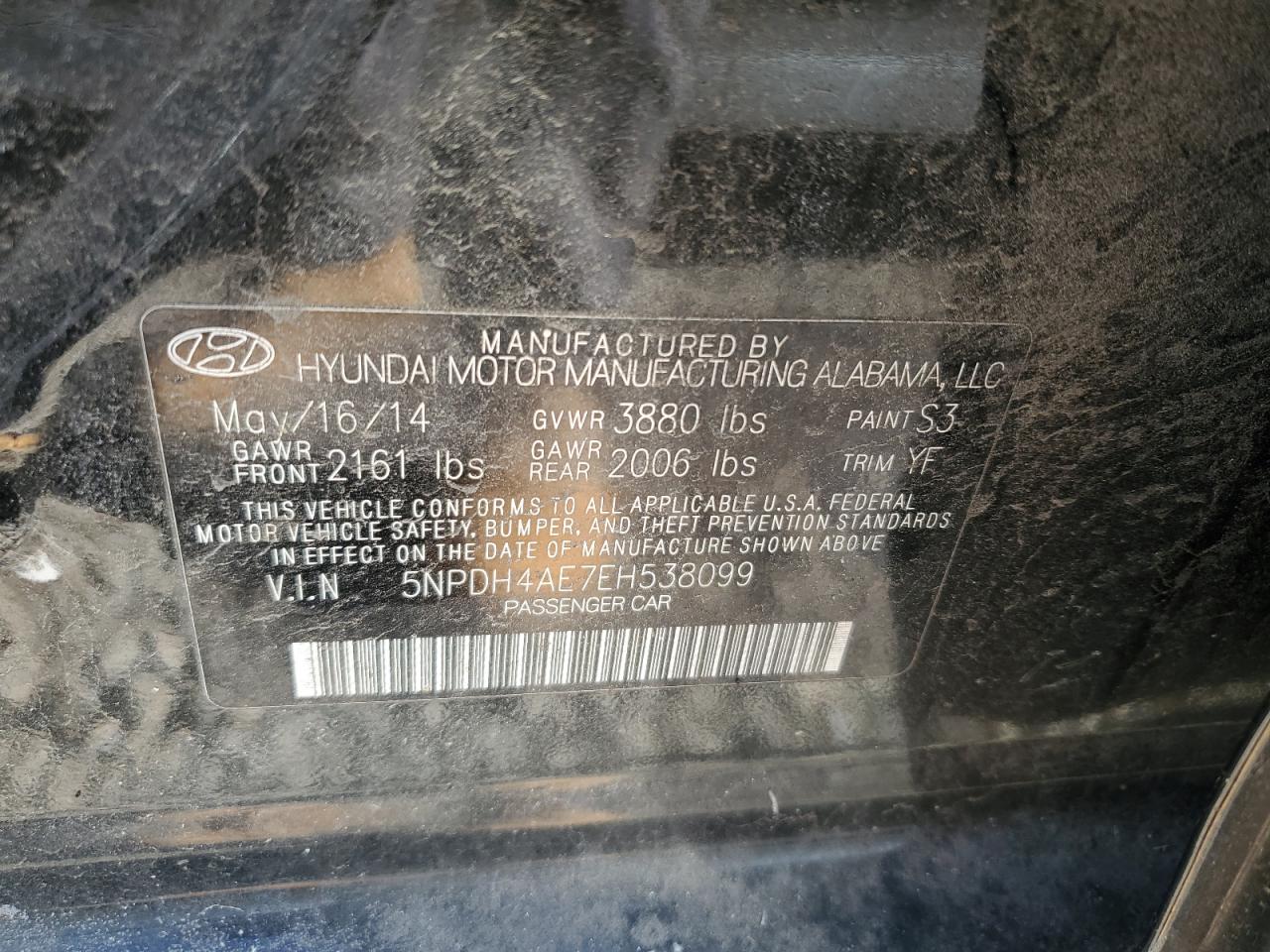 2014 Hyundai Elantra - Image 12