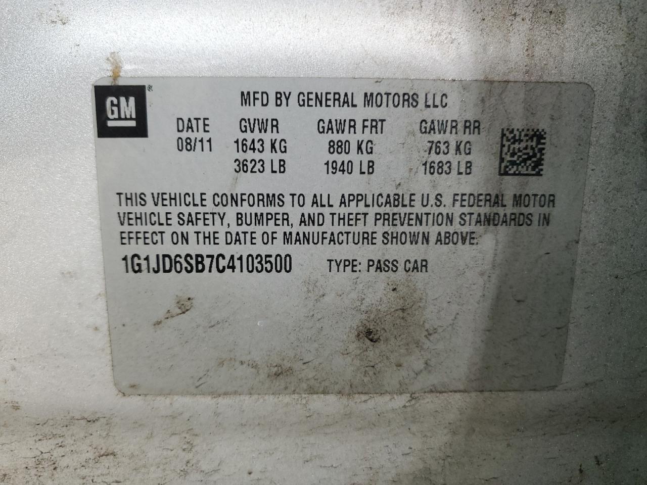 2012 Chevrolet Sonic - Image 12