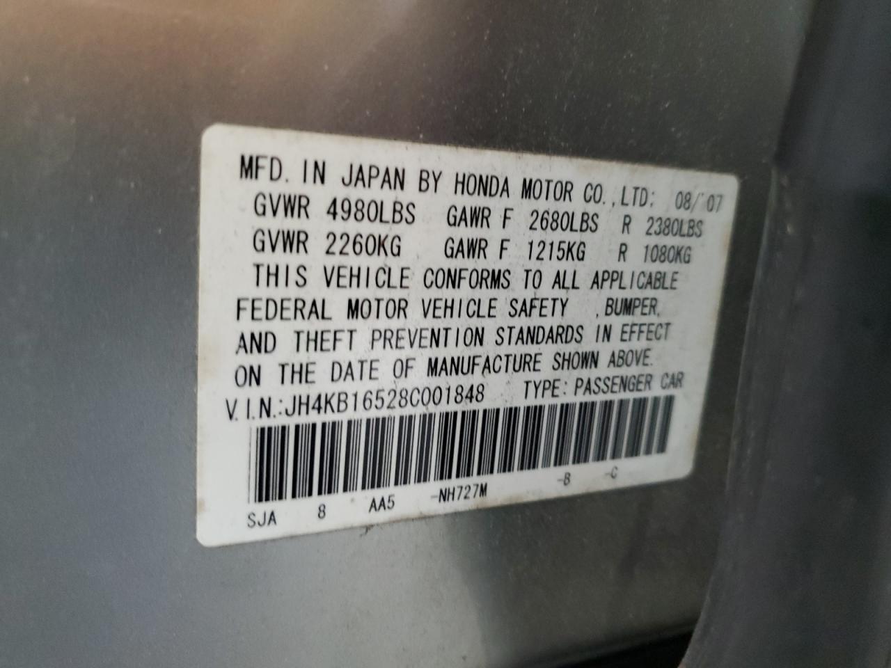 2008 Acura RL - Image 15