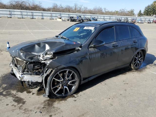 2017 Mercedes-Benz Glc 43 4Matic Amg на продаже в Fresno, CA - Front End