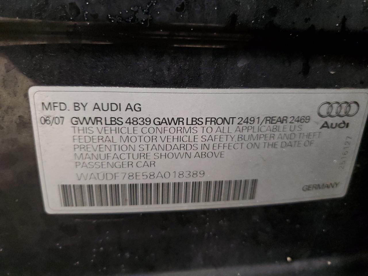 2008 Audi A4 - Image 12