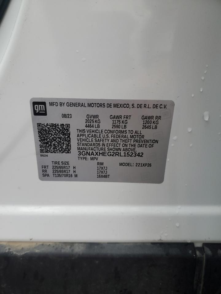 3GNAXHEG2RL152342 CHEVROLET EQUINOX 2024