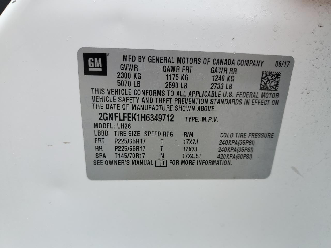 2017 Chevrolet Equinox - Image 13