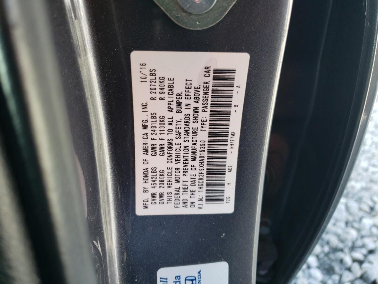 2017 Honda Accord - Image 12