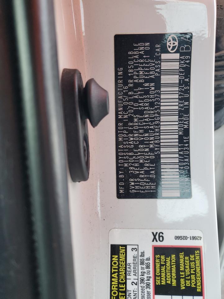 2016 Toyota Corolla - Image 14