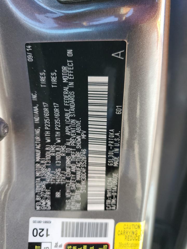 2015 Toyota Sienna - Image 13