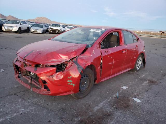 TOYOTA COROLLA 2021 Красный