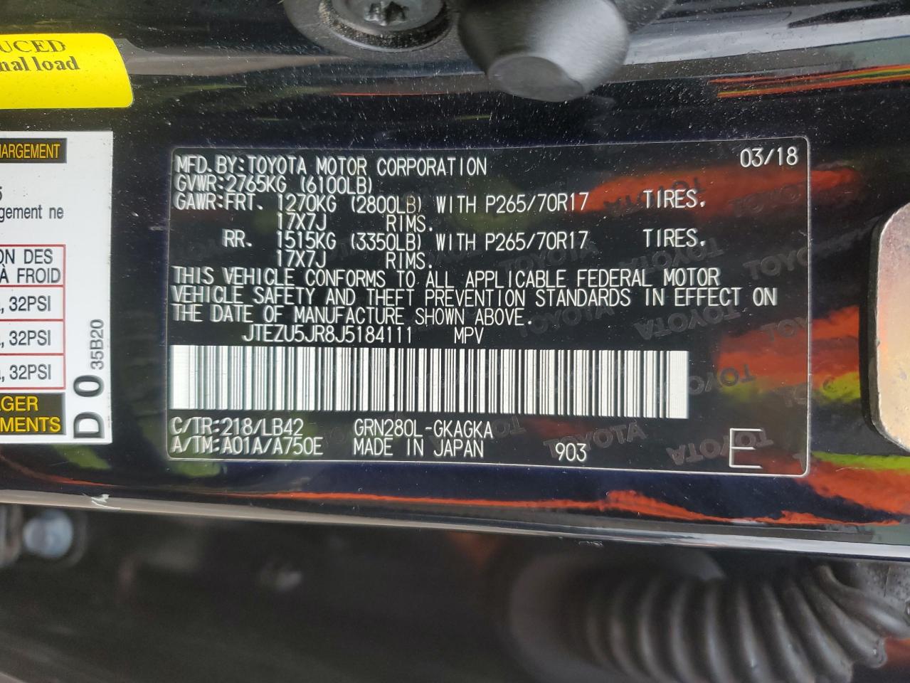 2018 Toyota 4Runner - Image 13