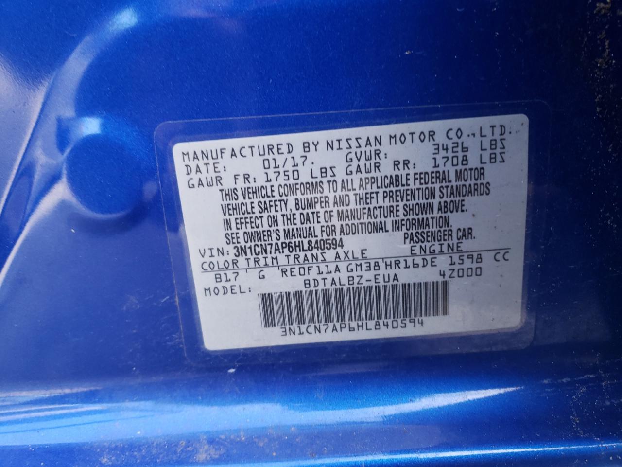 2017 Nissan Versa - Image 14
