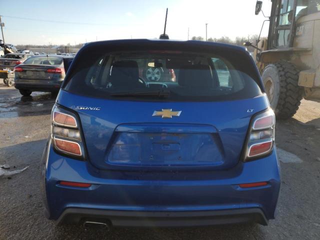 Хэтчбеки CHEVROLET SONIC 2017 Синий
