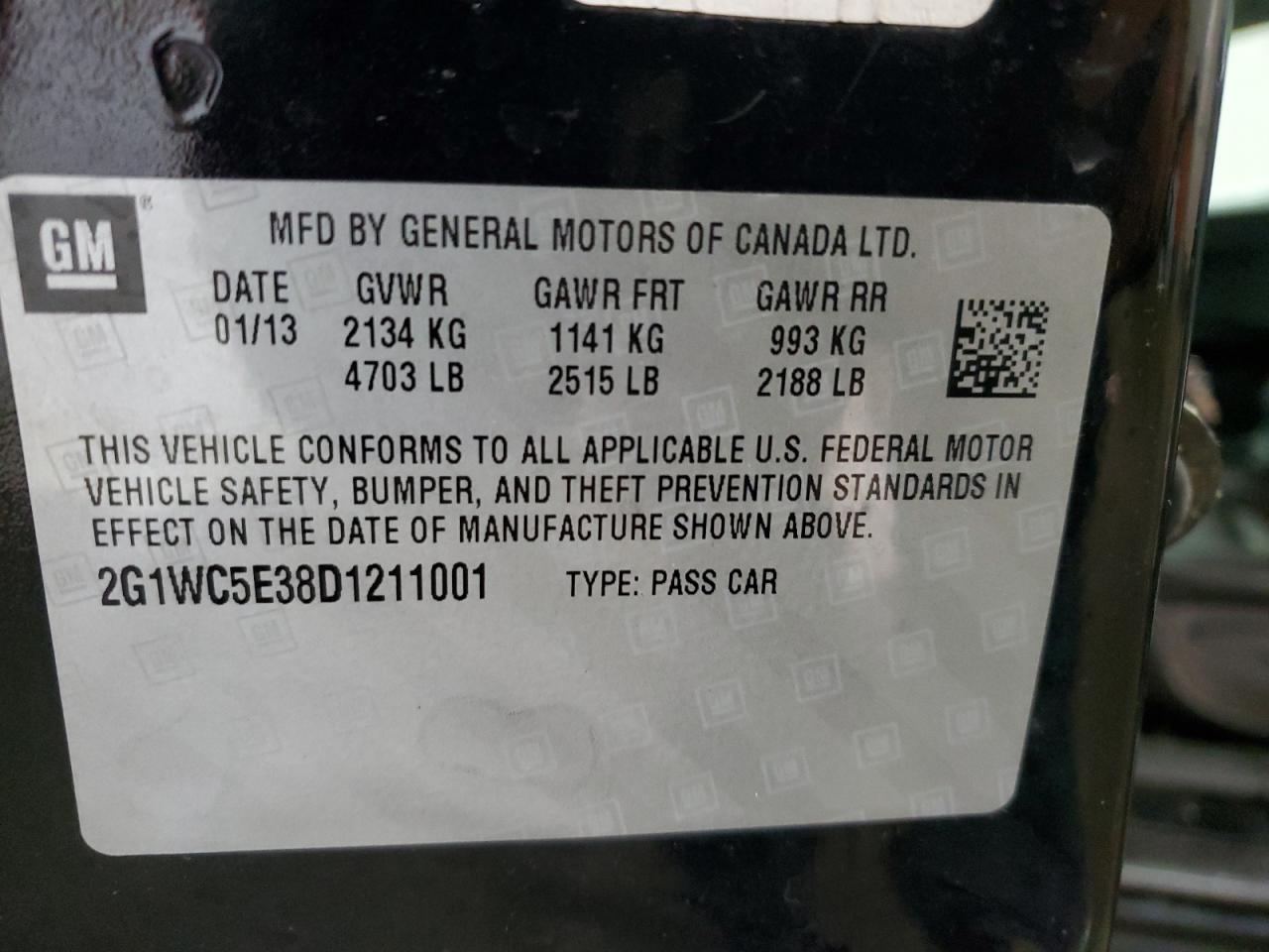 2013 Chevrolet Impala - Image 13