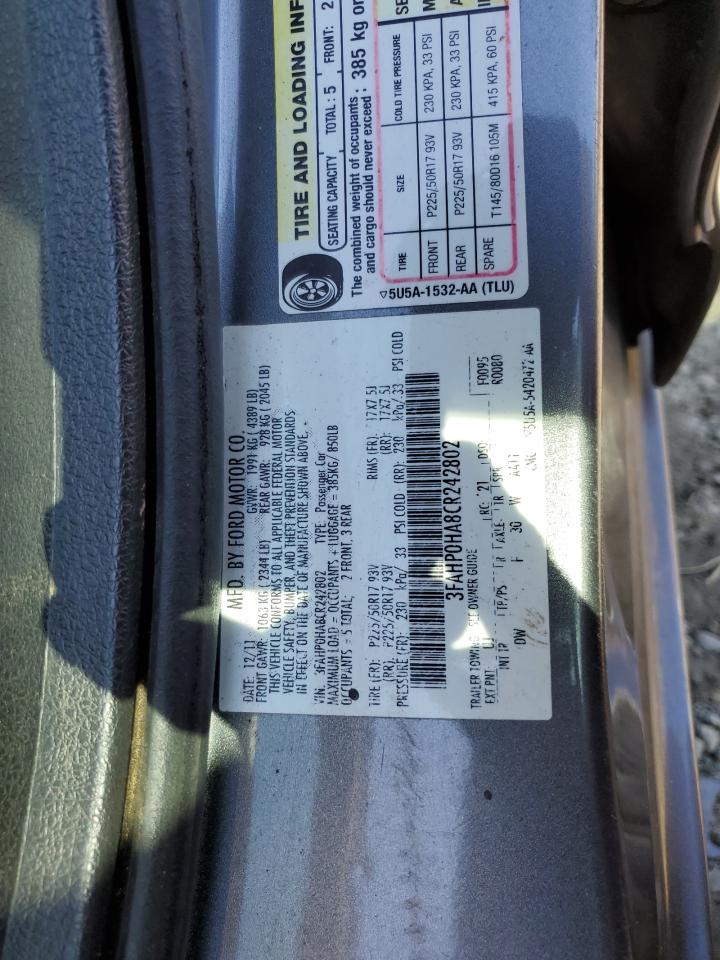 2012 Ford Fusion - Image 12
