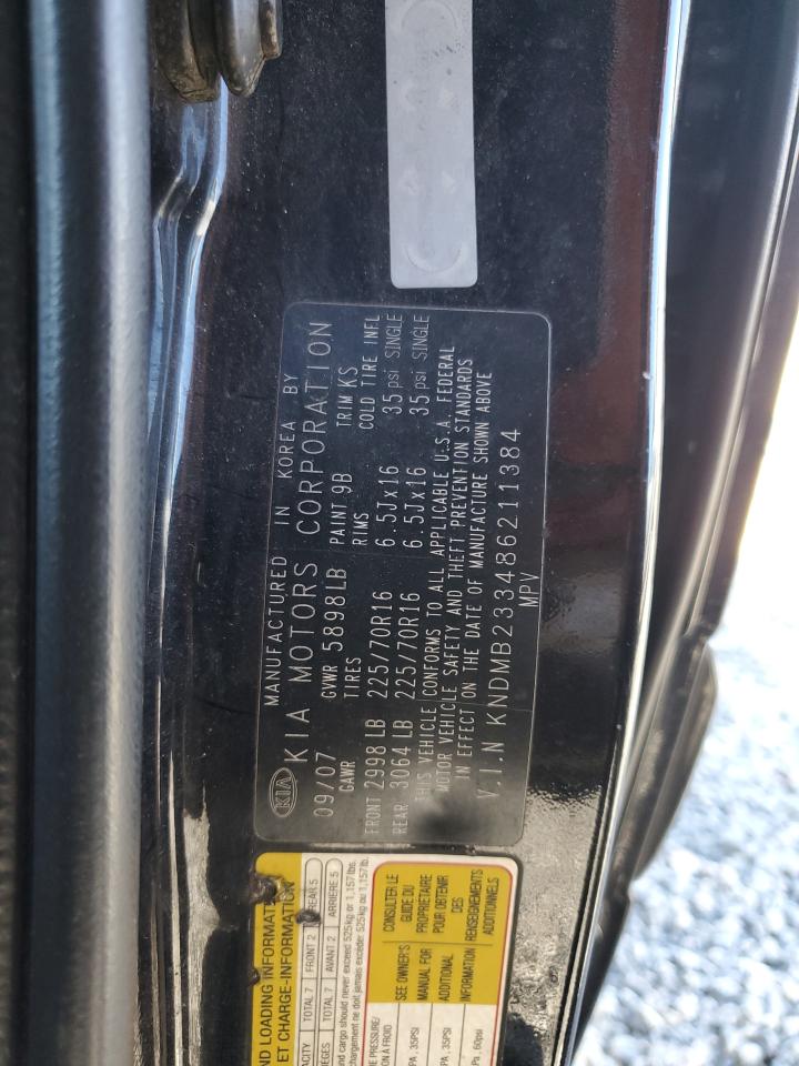 2008 Kia Sedona - Image 16