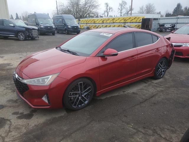  HYUNDAI ELANTRA 2019 Красный