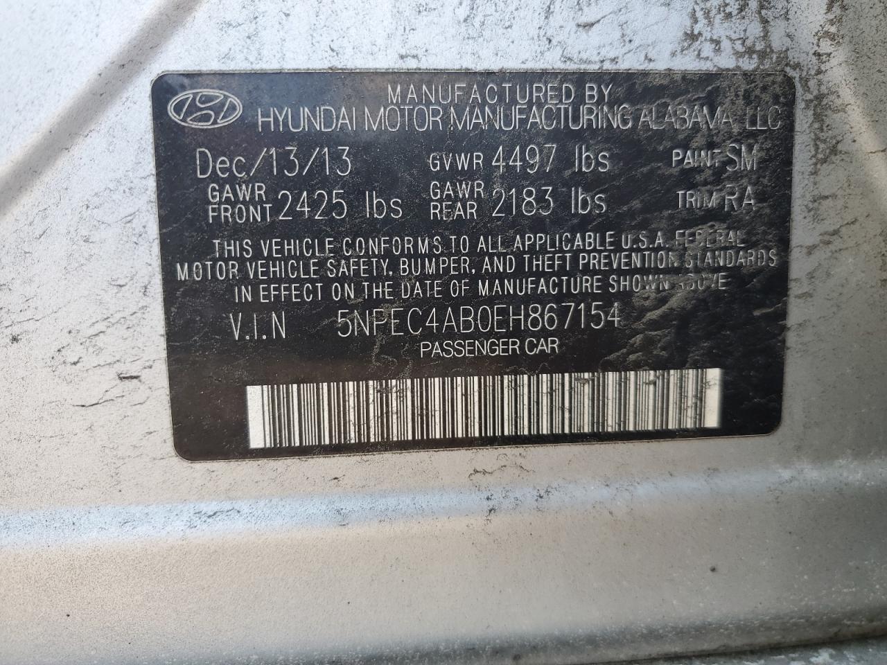 2014 Hyundai Sonata - Image 12