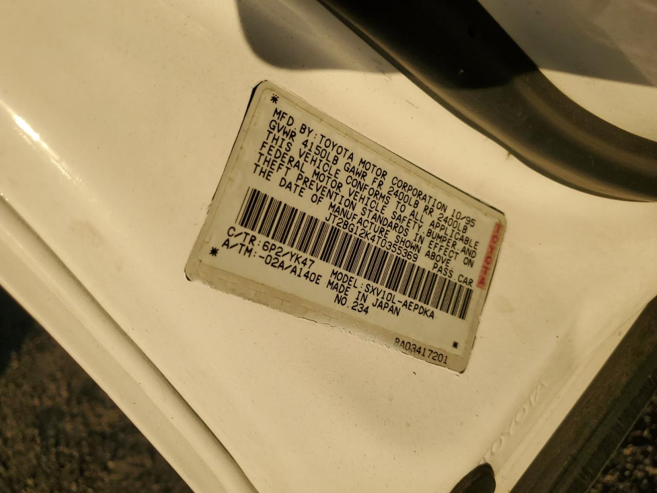 1996 Toyota Camry - Image 12